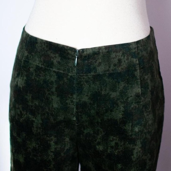 Japanese Brand Vintage Tabasa Velvet Front Zip Pants - Picture 1 of 3